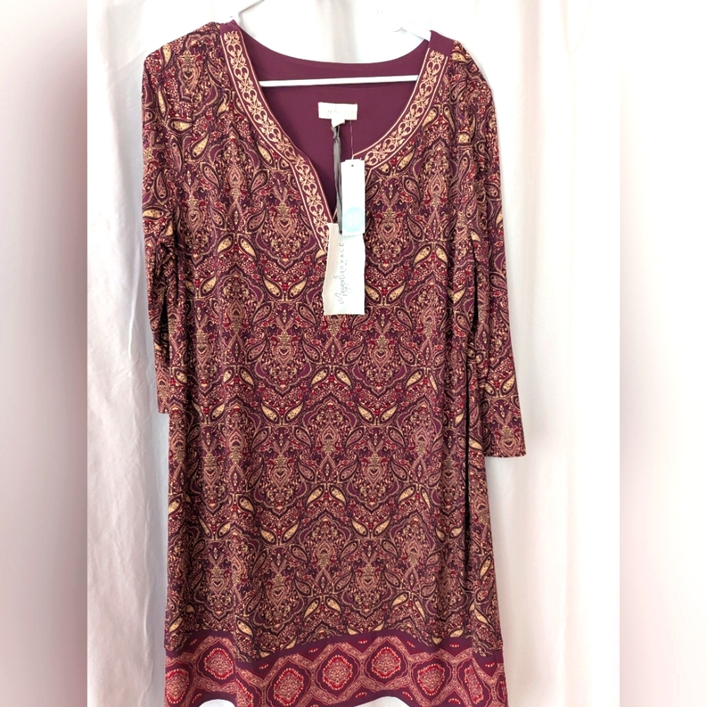 Maroon/Purple Dress